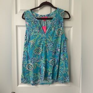 Lilly Pulitzer Essie Top XL NWT